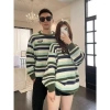 Áo len unisex kẻ sọc cá tính, dày dặn phong thu đông – Giao trước Tết, 199k (MOQC SP201) 9