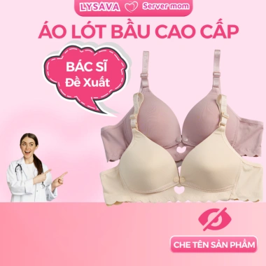 Áo lót mẹ bầu Lysava AL7 trước và sau sinh, chống chảy xệ, chất su mềm mịn - Giá chỉ 35.000₫