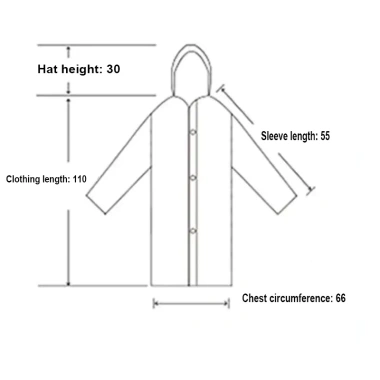 Áo Măng Tô Chống Nước Eva Dành Cho Người Lớn - Áo Mưa Ngoài Trời Giá 26.799₫ 8