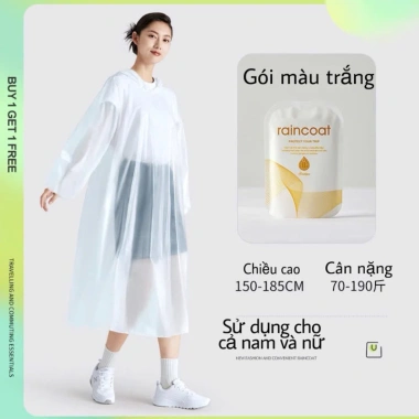 Áo mưa 1 lần cho người lớn & trẻ em chống nước, tiện cho xe máy, xe đạp du lịch ngoài trời - giá ưu đãi 29.999₫