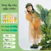 Áo mưa 1 lần cho người lớn & trẻ em chống nước, tiện cho xe máy, xe đạp du lịch ngoài trời - giá ưu đãi 29.999₫ 9