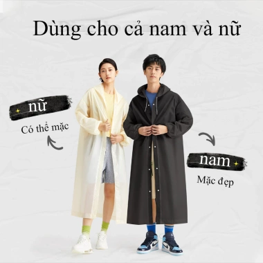 Áo Mưa 1 Người Chống Bão Cao Cấp - Siêu Chống Thấm Toàn Thân, Giá Ưu Đãi 23.900 VND