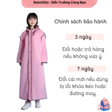 Áo mưa 1 người dây kéo cao cấp AM08 cho nam nữ học sinh sinh viên - Giá chỉ 145.000đ 9 Áo mưa 1 người dây kéo cao cấp AM08 cho nam nữ học sinh sinh viên - Giá chỉ 145.000đ 9