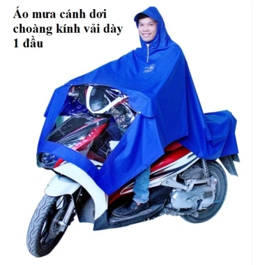 Áo mưa 2 đầu cánh dơi choàng kính – Siêu nhẹ, chống thấm, chỉ 51.125₫