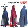 Áo mưa 2 đầu cánh dơi Hasu size 5XL - Bao toàn thân xe máy, rộng, giá 82.000đ 6