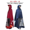 Áo mưa 2 đầu cánh dơi Hasu size 5XL - Bao toàn thân xe máy, rộng, giá 82.000đ 8