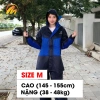 Áo Mưa 2 Lớp Siêu Chống Thấm Cho Nam Nữ, Bộ Người Lớn, Mũ Gấp Gọn & Phản Quang - Giá 234.220₫ 9
