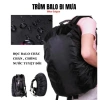 Áo Mưa Balo Chống Nước Cao Cấp – Bảo Vệ Đồ Khô, Du Lịch & Phượt, Giá 45k 7