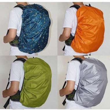 Áo mưa balo đa năng vải dù chống nước, chống bụi - Bảo vệ ba lô Bụi Store 45k 3