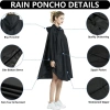 Áo mưa BENYTRO 3 trong 1 có mũ trùm đầu, siêu nhẹ, chống thấm, phù hợp dã ngoại du lịch - Giá 145.044 VND cho mọi thời tiết 6