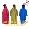 Áo mưa Bis 1m4 vải dù không thâm nước, không xẻ tà 2 bên, siêu bền đẹp 79.695 VND 3