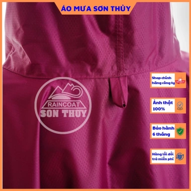 Áo mưa bít kín Sơn Thủy K7B ST3 Tay vải dù vân tổ ong siêu nhẹ, giá 209.000₫