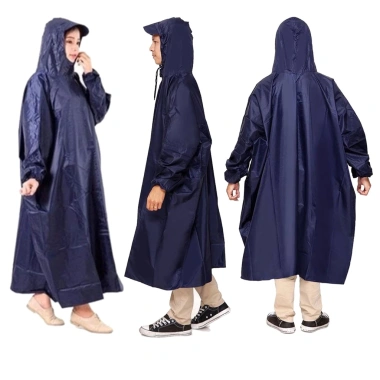 Áo Mưa Bít Kín Vải Dù Siêu Bền, Chống Thấm Nước, Nhiều Màu Sắc - Giá 85.000 VND