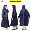 Áo Mưa Bít Kingbrella 1m4 Vải Dù Dày Cao Cấp – Trùm Balô, Chống Thấm Văng, Mặc Nhanh Tiện 6