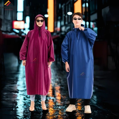 Áo Mưa Bít Kingbrella 1m4 Vải Dù Dày Cao Cấp – Trùm Balô, Chống Thấm Văng, Mặc Nhanh Tiện 7 Áo Mưa Bít Kingbrella 1m4 Vải Dù Dày Cao Cấp – Trùm Balô, Chống Thấm Văng, Mặc Nhanh Tiện 7