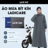 Áo mưa bít LADICARE kín toàn thân vải da cá chống thấm cao cấp cho nam nữ xe máy - 169k