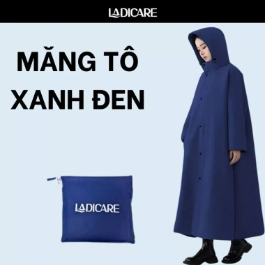 Áo mưa bít LADICARE kín toàn thân vải da cá chống thấm cao cấp cho nam nữ xe máy - 169k 9 Áo mưa bít LADICARE kín toàn thân vải da cá chống thấm cao cấp cho nam nữ xe máy - 169k 9
