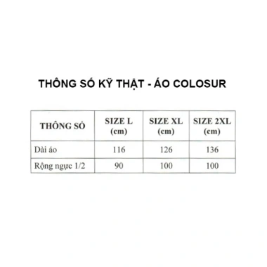 Áo Mưa Bít Sườn COLOSUR RANDO - Vải Dù Cao Cấp, Không Thấm Nước, Phản Quang, 299k