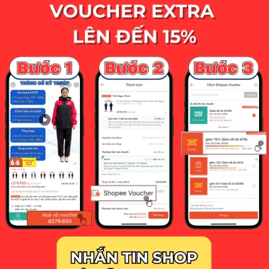 Áo mưa bộ nam nữ HV01 cao cấp 2 lớp chống thấm, giữ ấm mùa đông, mũ tháo rời