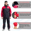 Áo mưa bộ nam nữ HV01 cao cấp 2 lớp chống thấm, giữ ấm mùa đông, mũ tháo rời 3