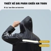 Áo mưa bộ người lớn toàn thân nam nữ, dài áo khoác, quần dài, mũ, che mưa, kéo nút - 195k 6