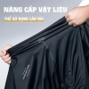 Áo mưa bộ người lớn toàn thân nam nữ, dài áo khoác, quần dài, mũ, che mưa, kéo nút - 195k 8