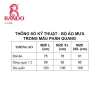 Áo Mưa Bộ RANDO Nhựa Trong Nhẹ Không Thấm Nước Dành Cho Phượt Xe Đạp Giá 193.000 8
