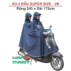 Áo mưa cánh dơi 2 người 1 người size đa dạng vải dù tổ ong siêu nhẹ - 82.000đ 3
