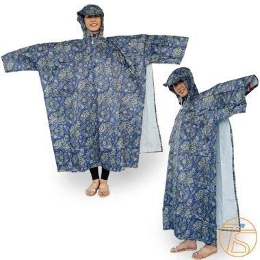 Áo mưa cánh dơi bông caro – Vải dù cao cấp, siêu bền, chống thấm, thời trang nam nữ 87.045₫