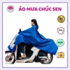 Áo mưa cánh dơi CHÚC SEN 1 người cho nam nữ, loại lớn trùm xe máy F6 nhựa PVC cao cấp dày dặn - chỉ 90.000₫ 3