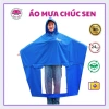 Áo mưa cánh dơi CHÚC SEN 1 người cho nam nữ, loại lớn trùm xe máy F6 nhựa PVC cao cấp dày dặn - chỉ 90.000₫ 7