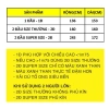 Áo mưa cánh dơi Super Size 2 đầu-1 đầu, 2 người 1 người 5XL, vải dù bền Hasu - 82.000₫ 9