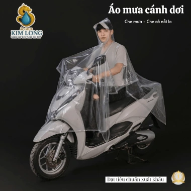 Áo Mưa Cánh Dơi Trong Suốt - Khấu Trang Thời Trang, Giá 118.794₫