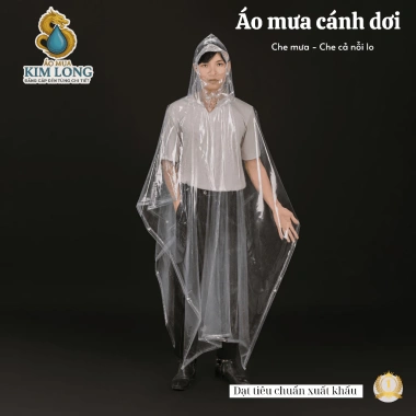 Áo Mưa Cánh Dơi Trong Suốt - Khấu Trang Thời Trang, Giá 118.794₫