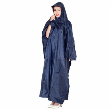 Áo mưa cánh dơi vải dù RR dài 1,4m siêu chống thấm, dùng cho 2 người mưa bão 2 Áo mưa cánh dơi vải dù RR dài 1,4m siêu chống thấm, dùng cho 2 người mưa bão 2