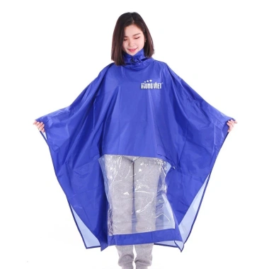 Áo Mưa Cánh Dơi Vải Dù Siêu Bền 1 Đầu/2 Đầu - Nhiều Màu, Giá Chỉ 40.000₫