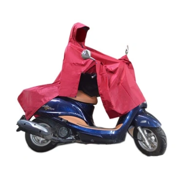 Áo Mưa Cánh Dơi Xẻ Vải Tổ Ong, Phủ Xe và Mang Balo, Phù Hợp Nhiều Xe - Giá 90.000₫