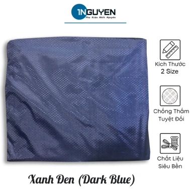 Áo Mưa Cánh Dơi Xẻ Vải Tổ Ong, Phủ Xe và Mang Balo, Phù Hợp Nhiều Xe - Giá 90.000₫