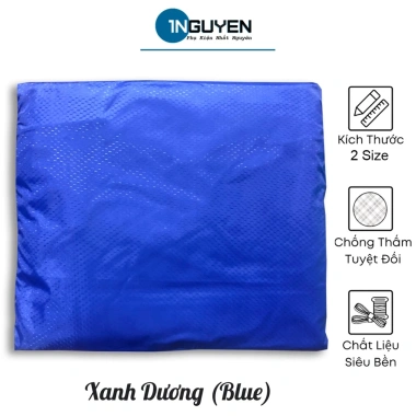 Áo Mưa Cánh Dơi Xẻ Vải Tổ Ong, Phủ Xe và Mang Balo, Phù Hợp Nhiều Xe - Giá 90.000₫