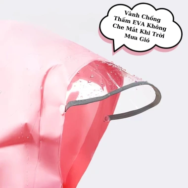 Áo Mưa Cao Cấp 3D Kuromi Melody Kitty Cún Trắng Kiểu Rộng Đeo Balo EVA Cho Bé 5