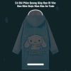 Áo Mưa Cao Cấp 3D Kuromi Melody Kitty Cún Trắng Kiểu Rộng Đeo Balo EVA Cho Bé 7