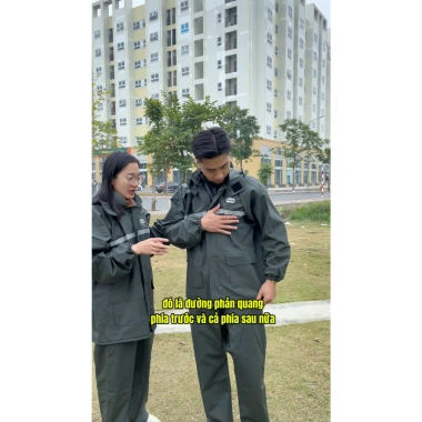 Áo Mưa Cao Cấp HOÀNG CẦM Chống Thấm, Kèm Túi Dù Thiết Kế Riêng Bền Đẹp - Giá Ưu Đãi 343.849₫