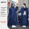 Áo mưa cao cấp thời trang xe máy – Eva khoá kéo, mũ kính trong suốt, giảm còn 145k 8