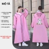 Áo mưa cao cấp thời trang xe máy – Eva khoá kéo, mũ kính trong suốt, giảm còn 145k 9