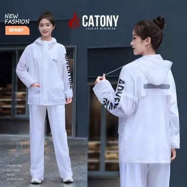 Áo mưa CATONY KP091 siêu dai chống thấm nước thời trang Hàn Quốc nam nữ giá 239.000₫