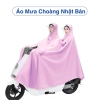Áo Mưa Choàng Nhật Bản Cánh Dơi Có Kính Chống Thấm, Chất Liệu Dày Dặn - Giá Chỉ 78.000₫ (Giá Gốc 101.400₫)