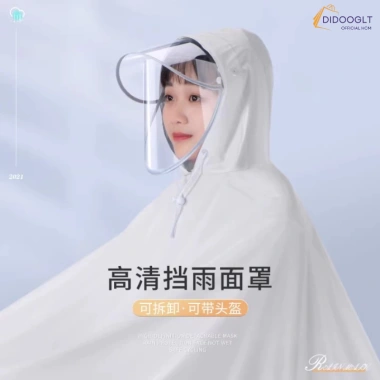 Áo Mưa Choàng Nhật Bản Cánh Dơi Có Kính Chống Thấm, Chất Liệu Dày Dặn - Giá Chỉ 78.000₫ (Giá Gốc 101.400₫) 7 Áo Mưa Choàng Nhật Bản Cánh Dơi Có Kính Chống Thấm, Chất Liệu Dày Dặn - Giá Chỉ 78.000₫ (Giá Gốc 101.400₫) 7
