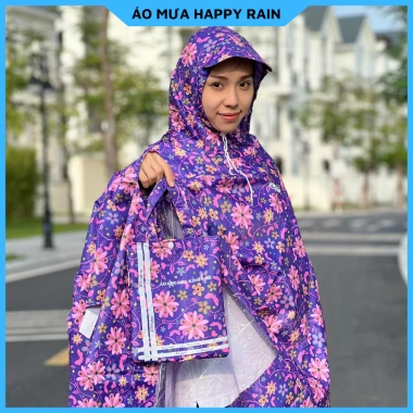 Áo Mưa Choàng Vải Dù Siêu Nhẹ Cỡ Đại 1-2 Người Tân Hưng Phong Chính Hãng - 138k 4 Áo Mưa Choàng Vải Dù Siêu Nhẹ Cỡ Đại 1-2 Người Tân Hưng Phong Chính Hãng - 138k 4