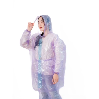 Áo mưa chui đầu nylon tiện lợi, siêu nhẹ cho đi đường, đi phượt chỉ 18.000 đồng 7