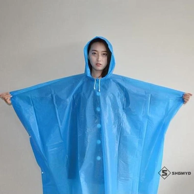 Áo mưa có mũ trùm đầu, chống thấm, thích hợp xe máy, cắm trại, đi bộ đường dài, du lịch - 66.636₫